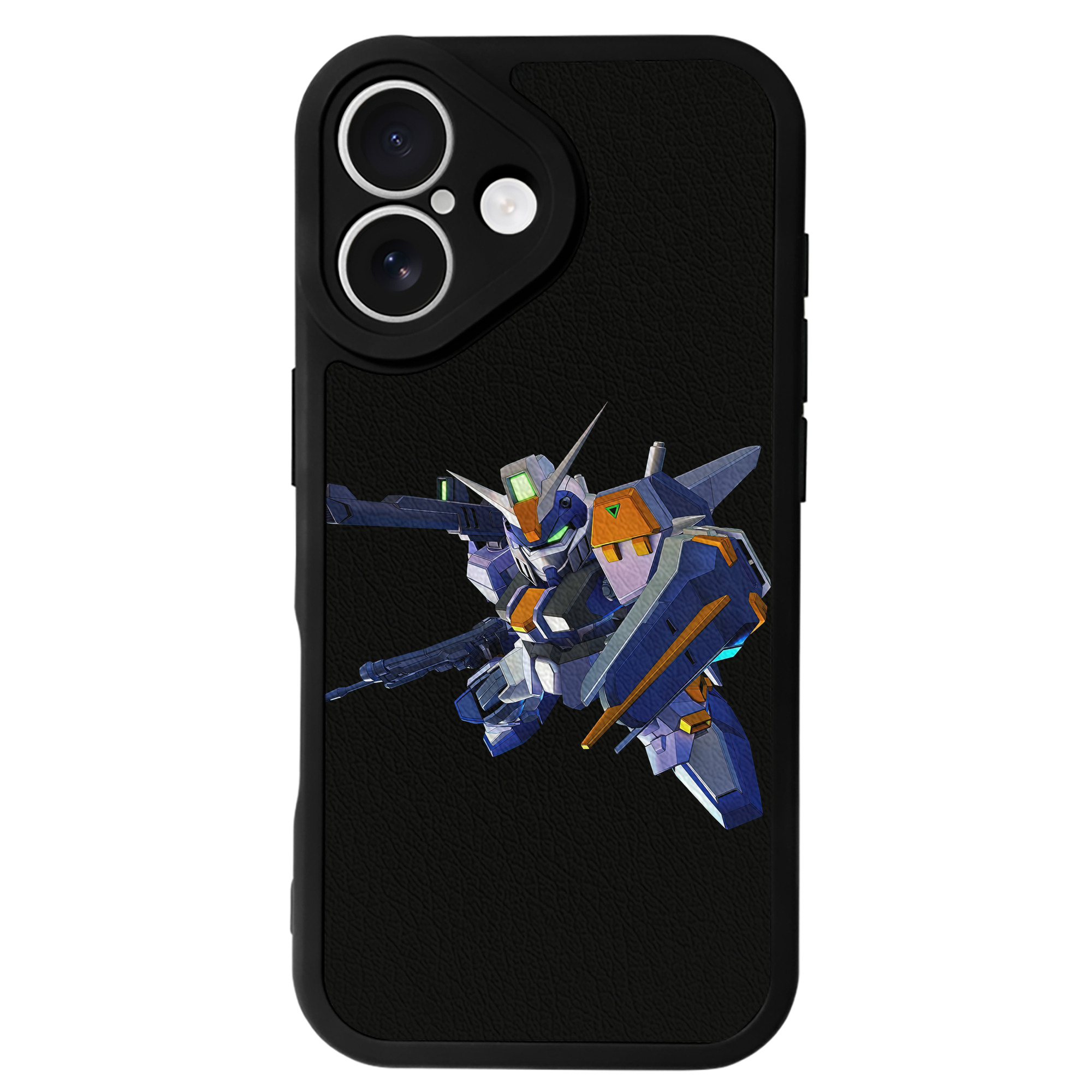 （画像用） 機動戦士ガンダム Mobile Suit Gundam 【iPhone 16シリーズ対応】シリコンスマホケース（レザー調） 材質：シリコン